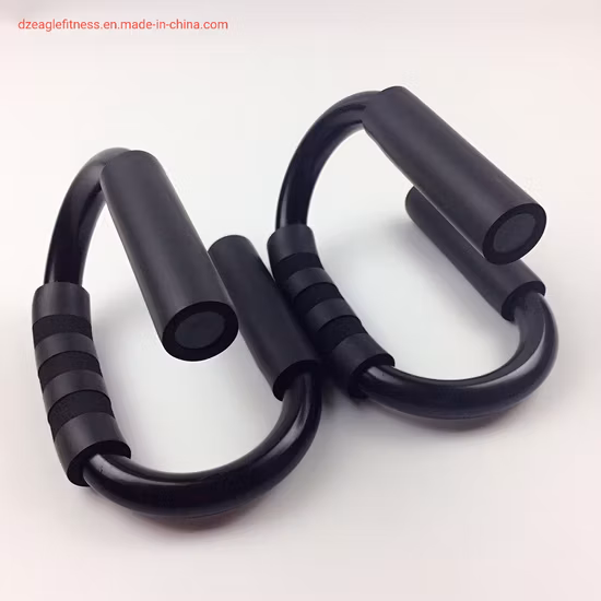 Empuje en forma de S de metal y acero para fitness